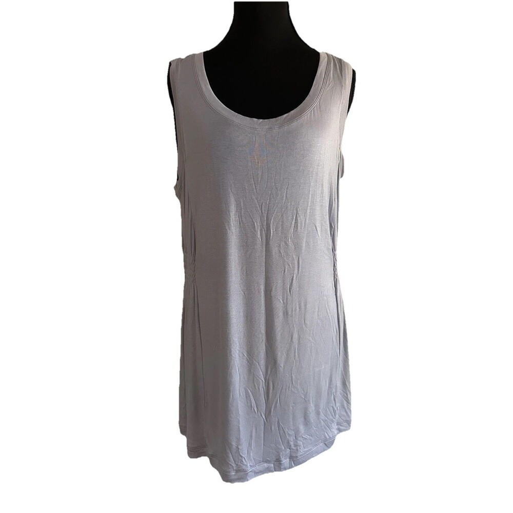 Cabi Huddle Tank Top Women's Large Lavender Gray blouse